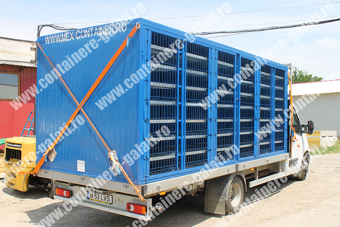 vand container metalic Caras-Severin